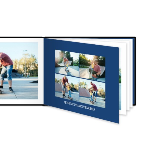 Fotoboek XL liggend - harde lederen kaft Fotoboek XL liggend - harde lederen kaft