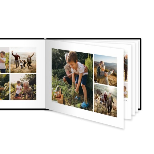 XL liggande hårt omslag - Läderimitation