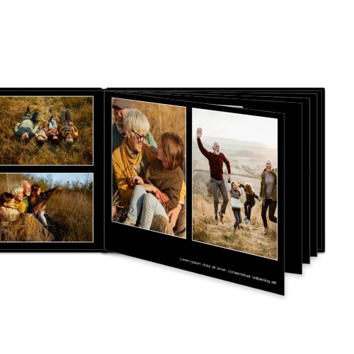 XL paysage - couverture rigide en simili cuir