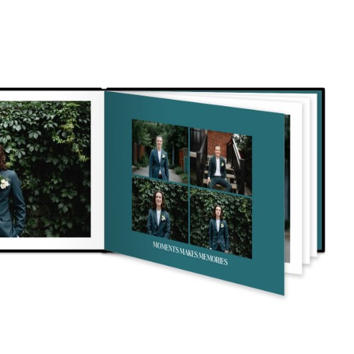 Fotobok XL Liggende Deluxe - Hard perm lærimitasjon Fotobok XL Liggende Deluxe - Hard perm lærimitasjon