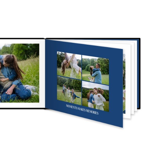 Fotoboek XL liggend - harde lederen kaft Fotoboek XL liggend - harde lederen kaft