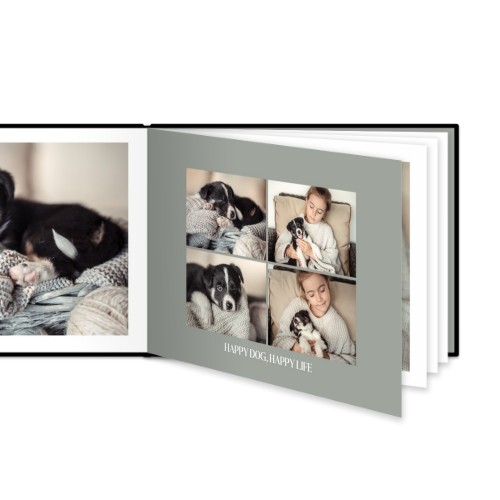 Livre photo XL paysage - couverture rigide en simili cuir Livre photo XL paysage - couverture rigide en simili cuir