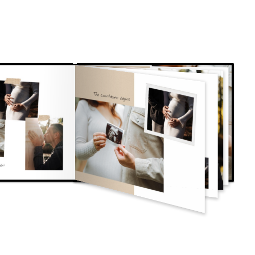 Fotoboek XL liggend - harde lederen kaft Fotoboek XL liggend - harde lederen kaft