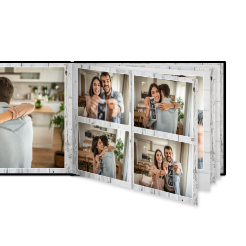Livre photo XL paysage - couverture rigide en simili cuir Livre photo XL paysage - couverture rigide en simili cuir