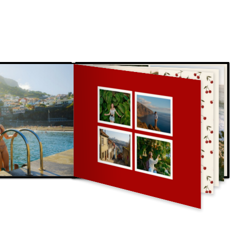 Fotobok XL liggande deluxe hÄrt omslag - LÀderimitation Fotobok XL liggande deluxe hÄrt omslag - LÀderimitation