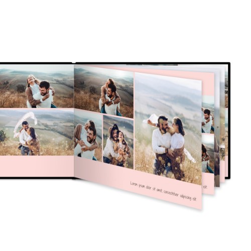 Fotoboek XL liggend - harde lederen kaft Fotoboek XL liggend - harde lederen kaft