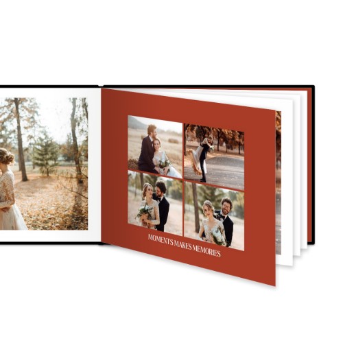 Livre photo XL paysage - couverture rigide en simili cuir