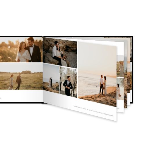 Photo Book Extra Large Landscape Deluxe Leather Cover Photo Book Extra Large Landscape Deluxe Leather Cover