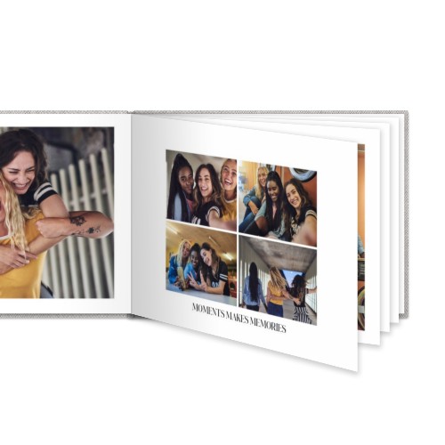 Livre photo XL paysage - couverture rigide en lin Livre photo XL paysage - couverture rigide en lin