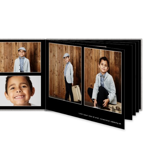 XL paysage - couverture rigide en lin