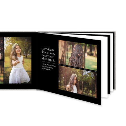 XL paysage - couverture rigide en lin