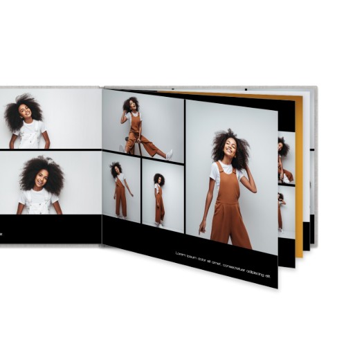 XL liggend - harde linnen kaft