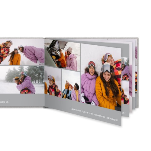 XL Liggende - Hard linomslag