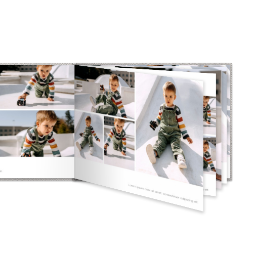 Fotoboek XL liggend - harde linnen kaft Fotoboek XL liggend - harde linnen kaft