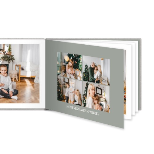 Photo Book Extra Large Landscape Deluxe Linen Cover