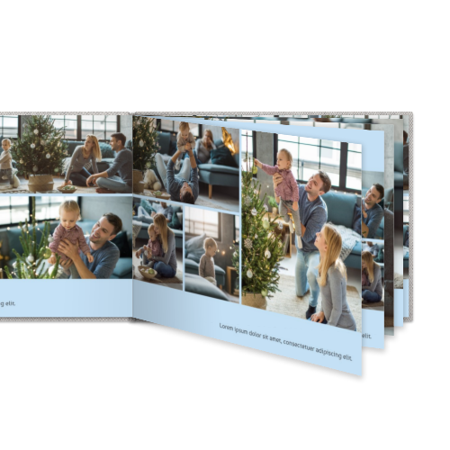 Livre photo XL paysage - couverture rigide en lin Livre photo XL paysage - couverture rigide en lin
