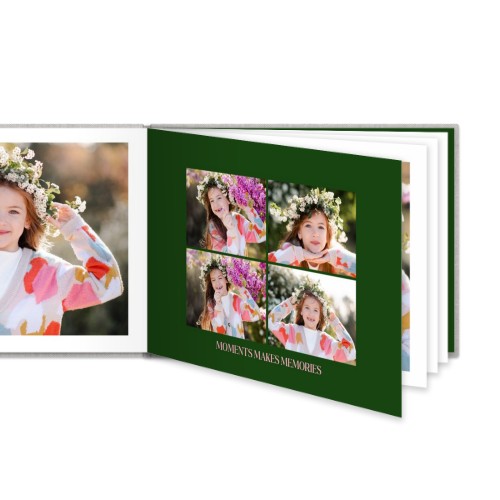 Livre photo XL paysage - couverture rigide en lin