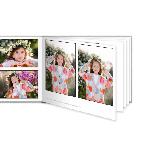 XL liggend - harde linnen kaft