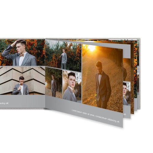 XL liggande hårt omslag - Linne