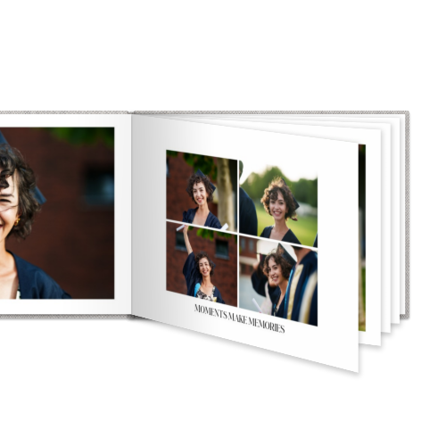 Fotobok XL liggande deluxe hÄrt omslag - Linne Fotobok XL liggande deluxe hÄrt omslag - Linne