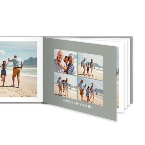Fotoboek XL liggend - harde linnen kaft