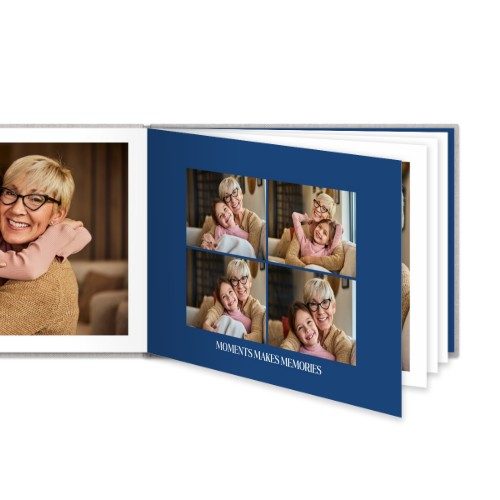 Livre photo XL paysage - couverture rigide en lin