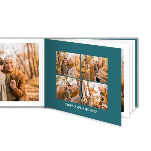 Livre photo XL paysage - couverture rigide en lin