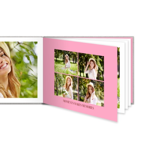 Livre photo XL paysage - couverture rigide en lin