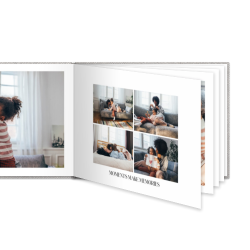 Fotoboek XL liggend - harde linnen kaft Fotoboek XL liggend - harde linnen kaft