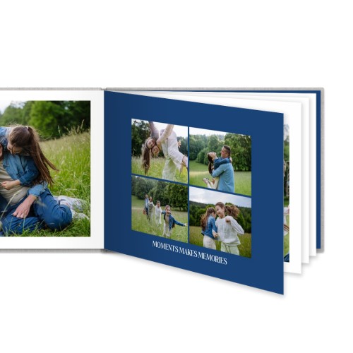 Fotoboek XL liggend - harde linnen kaft Fotoboek XL liggend - harde linnen kaft