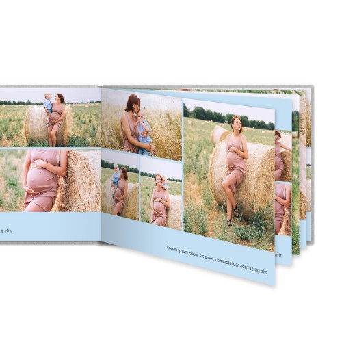 Photo Book Extra Large Landscape Deluxe Linen Cover Photo Book Extra Large Landscape Deluxe Linen Cover