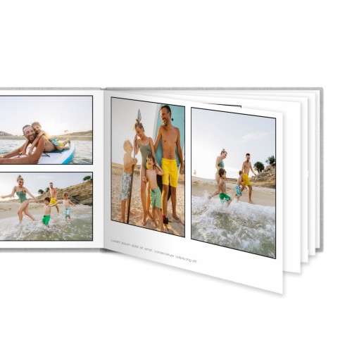 XL paysage - couverture rigide en lin