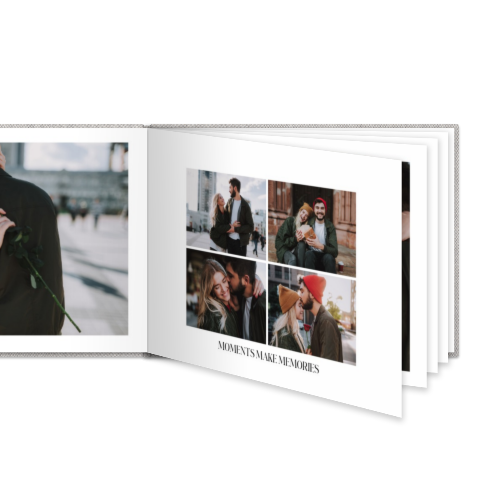 Fotoboek XL liggend - harde linnen kaft