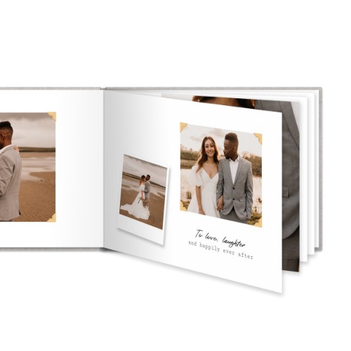 Fotoboek XL liggend - harde linnen kaft Fotoboek XL liggend - harde linnen kaft