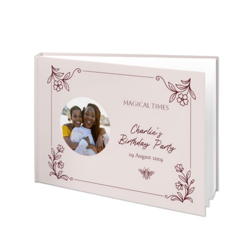 Fotobok XL liggande deluxe med hårt bildomslag