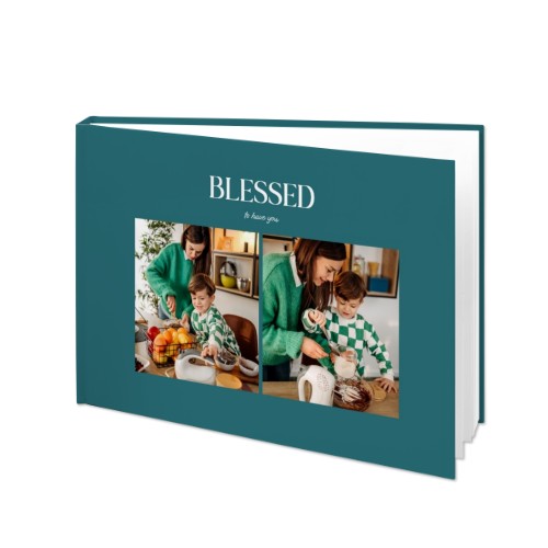 Monochrome Teal Blue