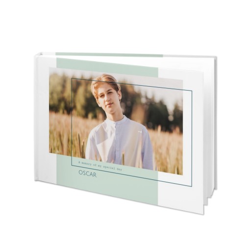 Fotoboek XL liggend harde fotokaft platliggende binding