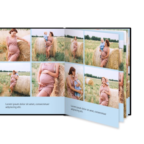 L portrÀtt hÄrt omslag - LÀderimitation L portrÀtt hÄrt omslag - LÀderimitation