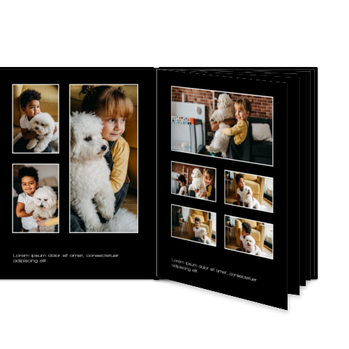 Fotoboek Large staand - harde lederen kaft