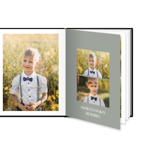 Fotoboek Large staand - harde lederen kaft