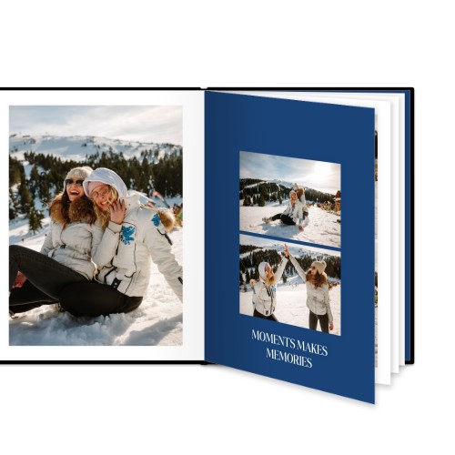 Livre photo L portrait - couverture rigide en simili cuir Livre photo L portrait - couverture rigide en simili cuir