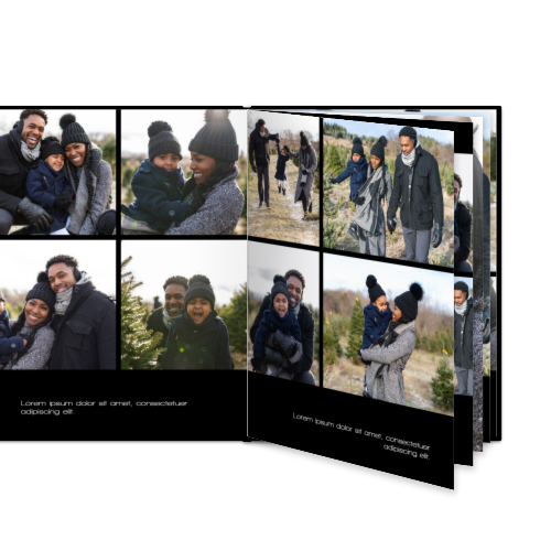 Fotobuch Large Hochformat - Hardcover Lederlook