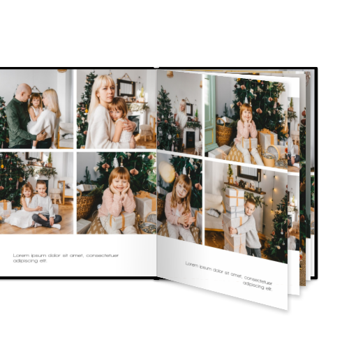 Fotobok stor portrÀtt hÄrt omslag - LÀderimitation Fotobok stor portrÀtt hÄrt omslag - LÀderimitation