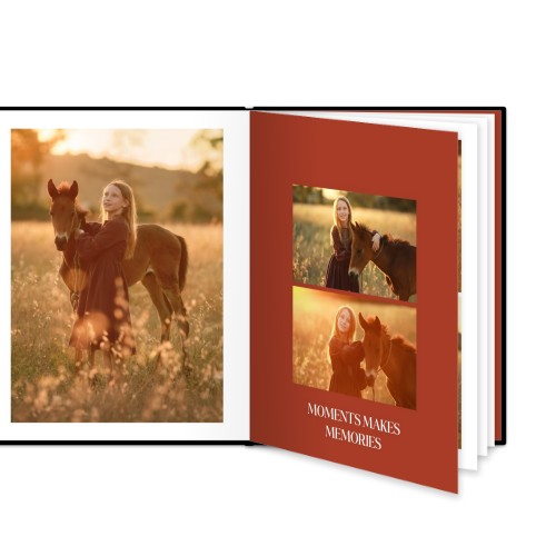 Photo Book Large Portrait Leather Cover Photo Book Large Portrait Leather Cover