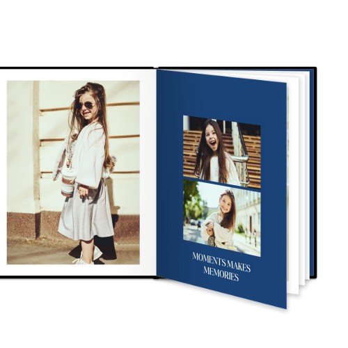 Livre photo L portrait - couverture rigide en simili cuir Livre photo L portrait - couverture rigide en simili cuir