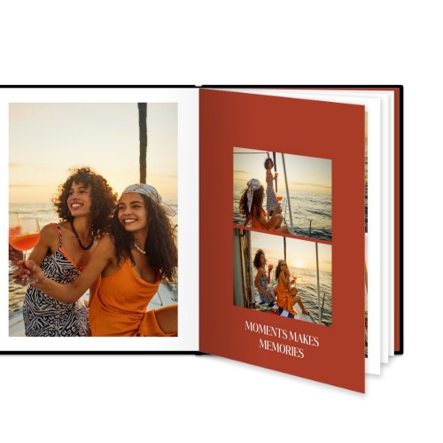 Livre photo L portrait - couverture rigide en simili cuir Livre photo L portrait - couverture rigide en simili cuir