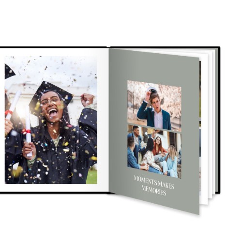 Livre photo L portrait - couverture rigide en simili cuir Livre photo L portrait - couverture rigide en simili cuir