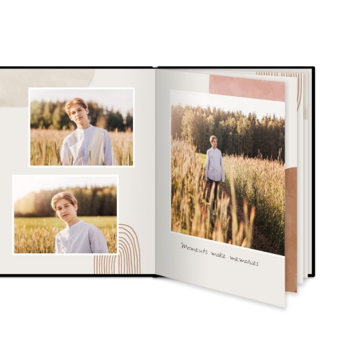 Fotoboek Large staand - harde lederen kaft Fotoboek Large staand - harde lederen kaft