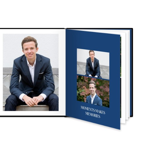 Livre photo L portrait - couverture rigide en simili cuir Livre photo L portrait - couverture rigide en simili cuir