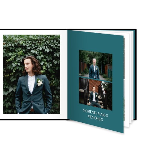 Fotobok Large Stående - Hard perm lærimitasjon Fotobok Large Stående - Hard perm lærimitasjon